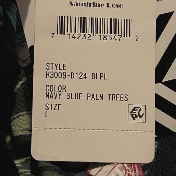 Sandrine Rose Butterfly Fern Mixed Media Wool Cardigan Sweater Women Large NWT - Picture 9 of 12